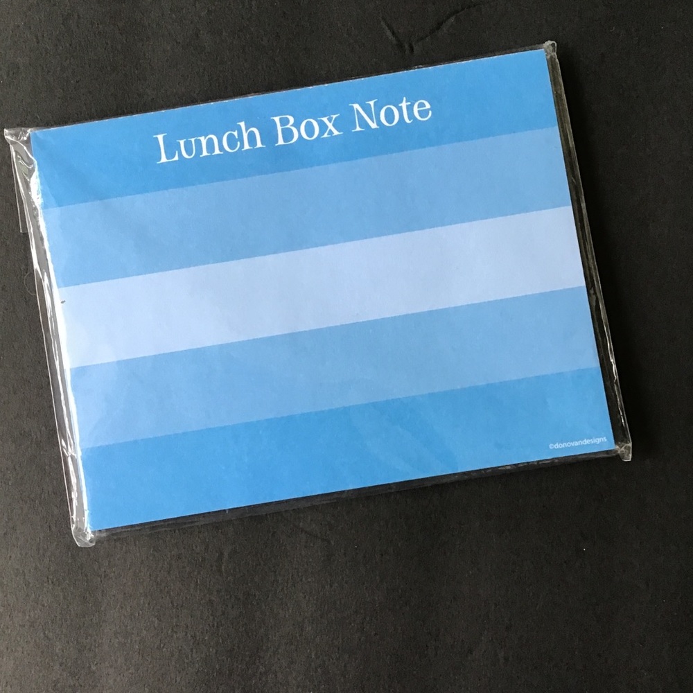 LUNCHBOX NOTES NWT